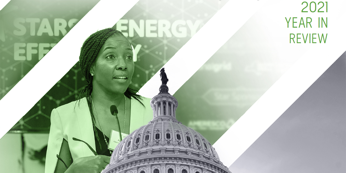 Alliance to Save Energy 2021 Year in Review Alliance to Save Energy 2021 Year in Review